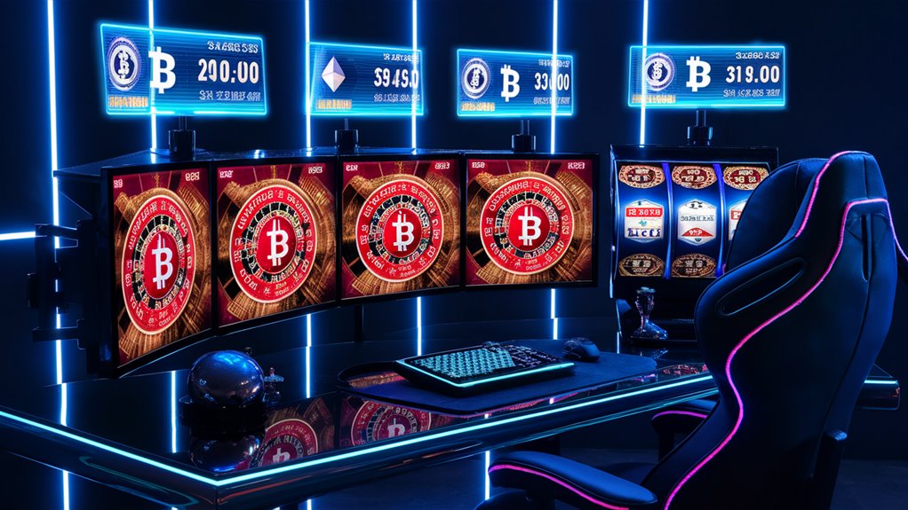 online crypto gambling games