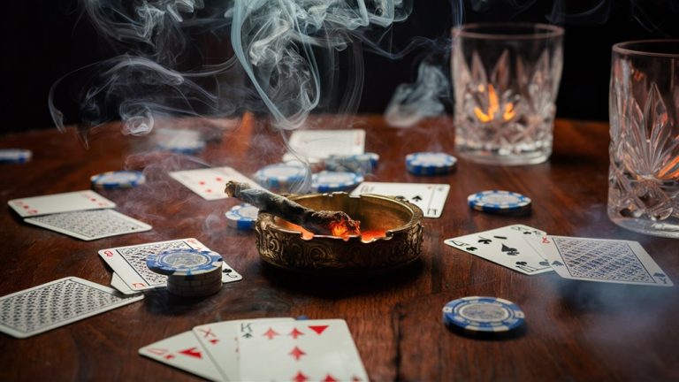 hazy poker smoking environment