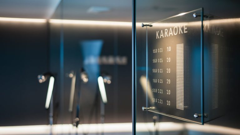 karaoke service fee breakdown