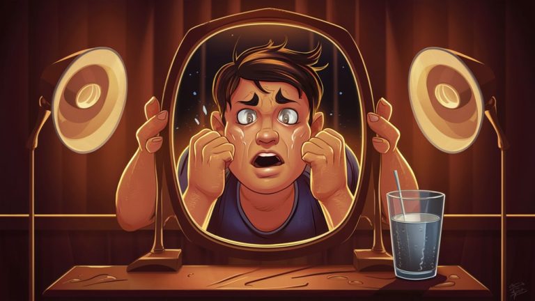 beat karaoke performance anxiety