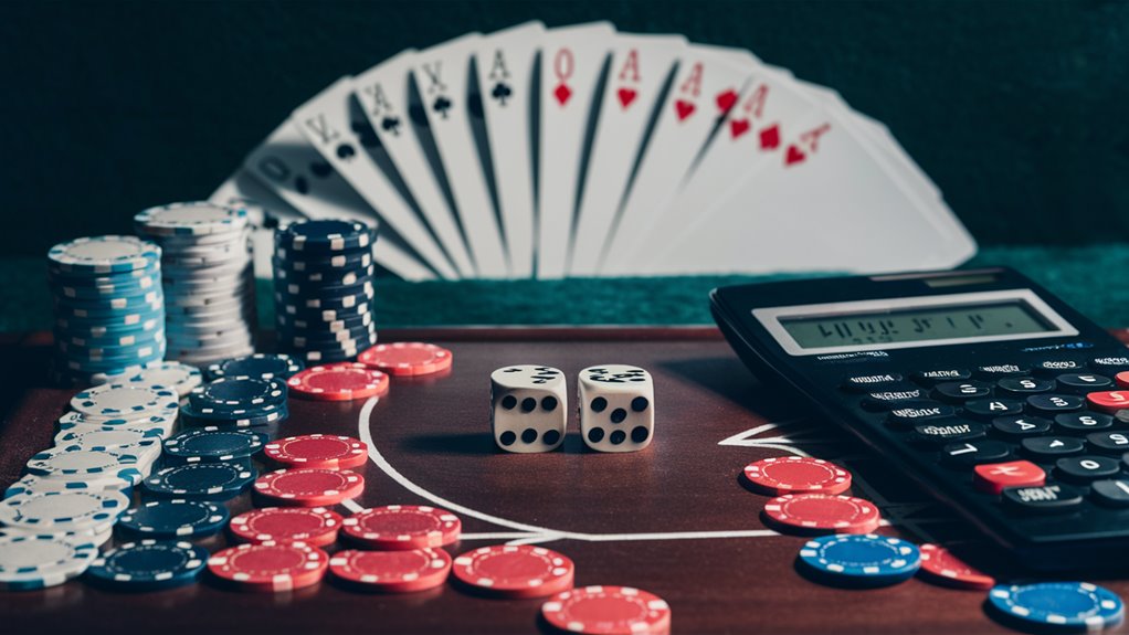casino math odds calculation