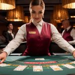 dealers facilitate casino entertainment