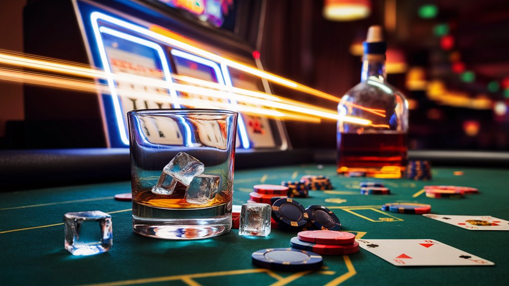 drinking influences gambling decisions