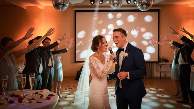 fun wedding singing songs