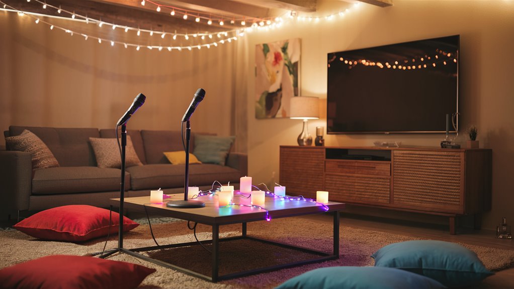 party preparation and layout