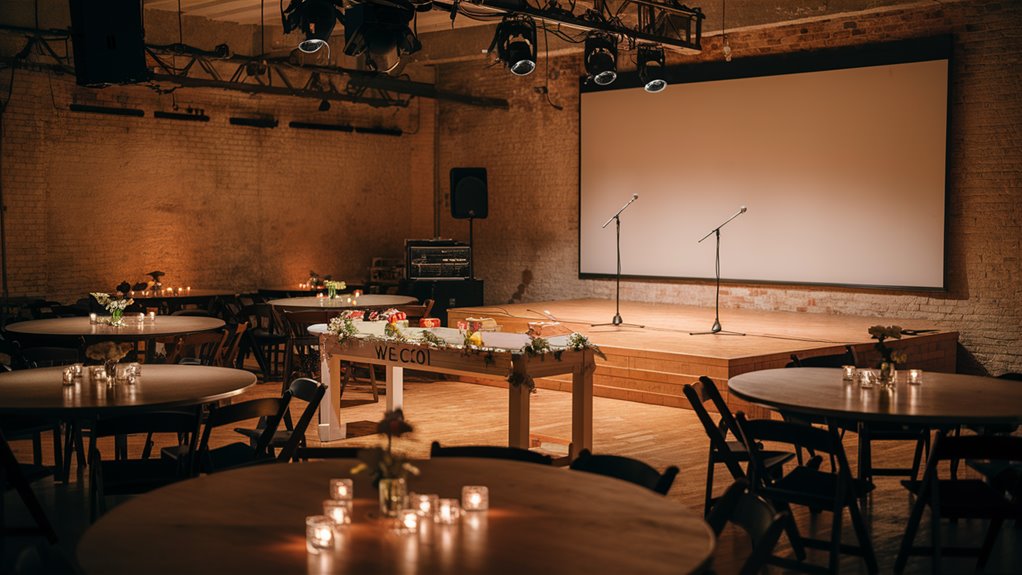 select suitable event location